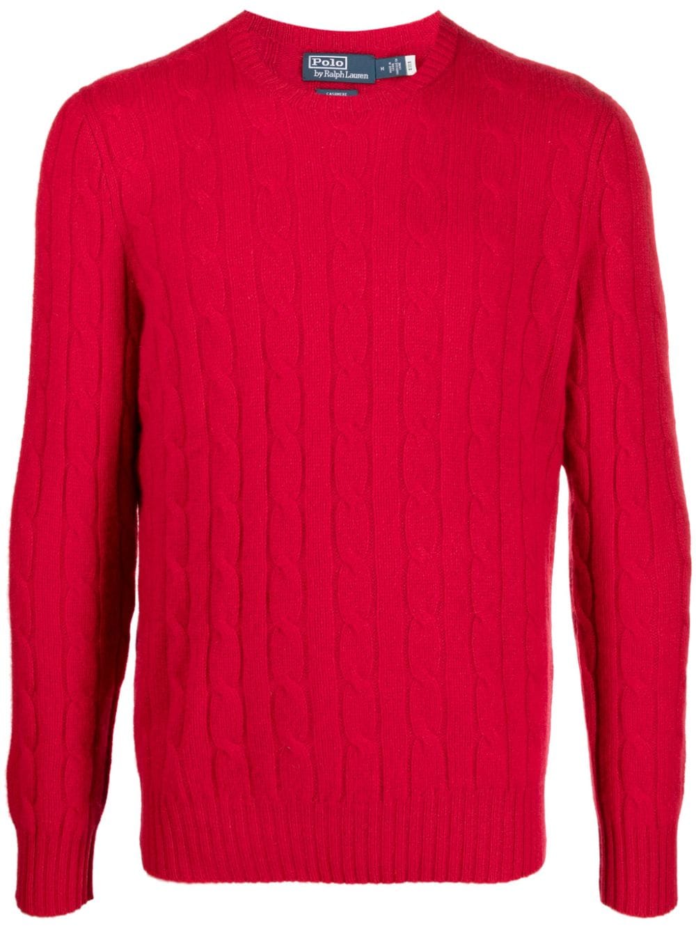 Polo Ralph Lauren Cable-knit Cashmere Jumper In Red