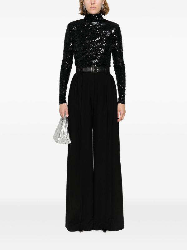 Polo Ralph Lauren high-neck Sequined Top - Farfetch