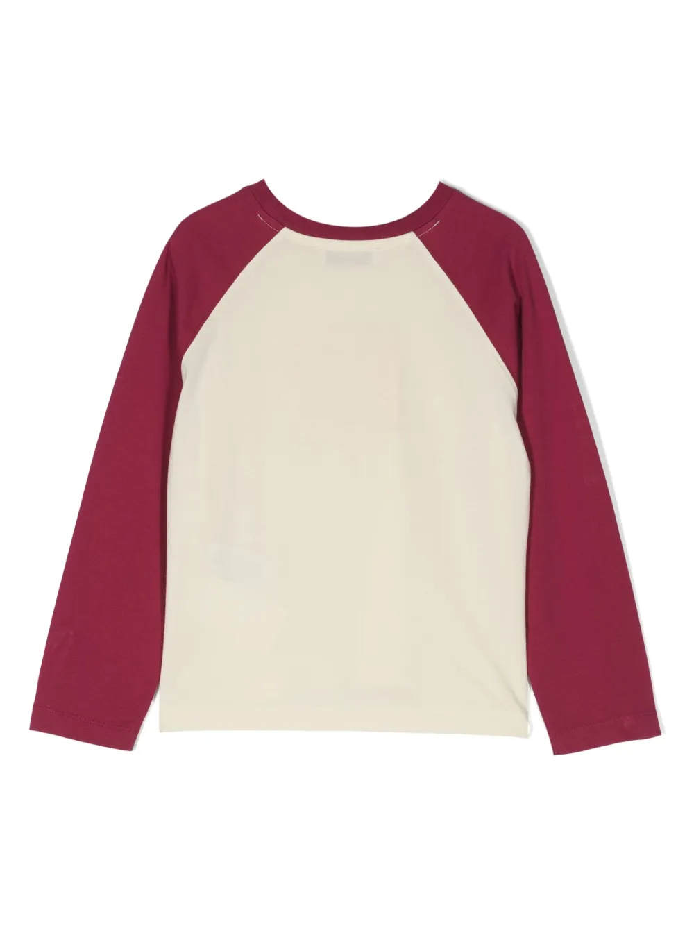There Was One Kids T-shirt met logoprint - Beige