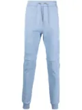 Balmain elastic-waist cotton sweat pants - Blue