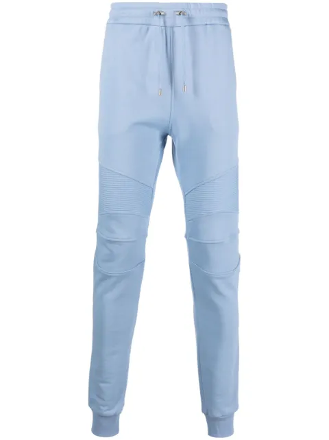 Balmain elastic-waist cotton sweat pants