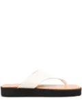 By Malene Birger Marisol leather sandals - Neutrals