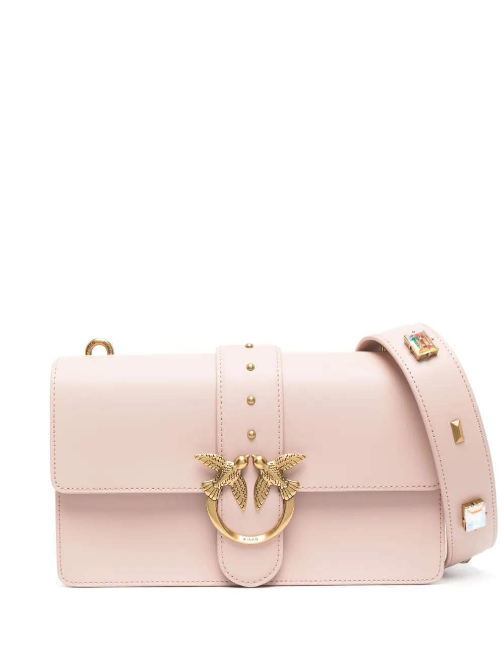 PINKO Classic Love Crossbody Bag Farfetch