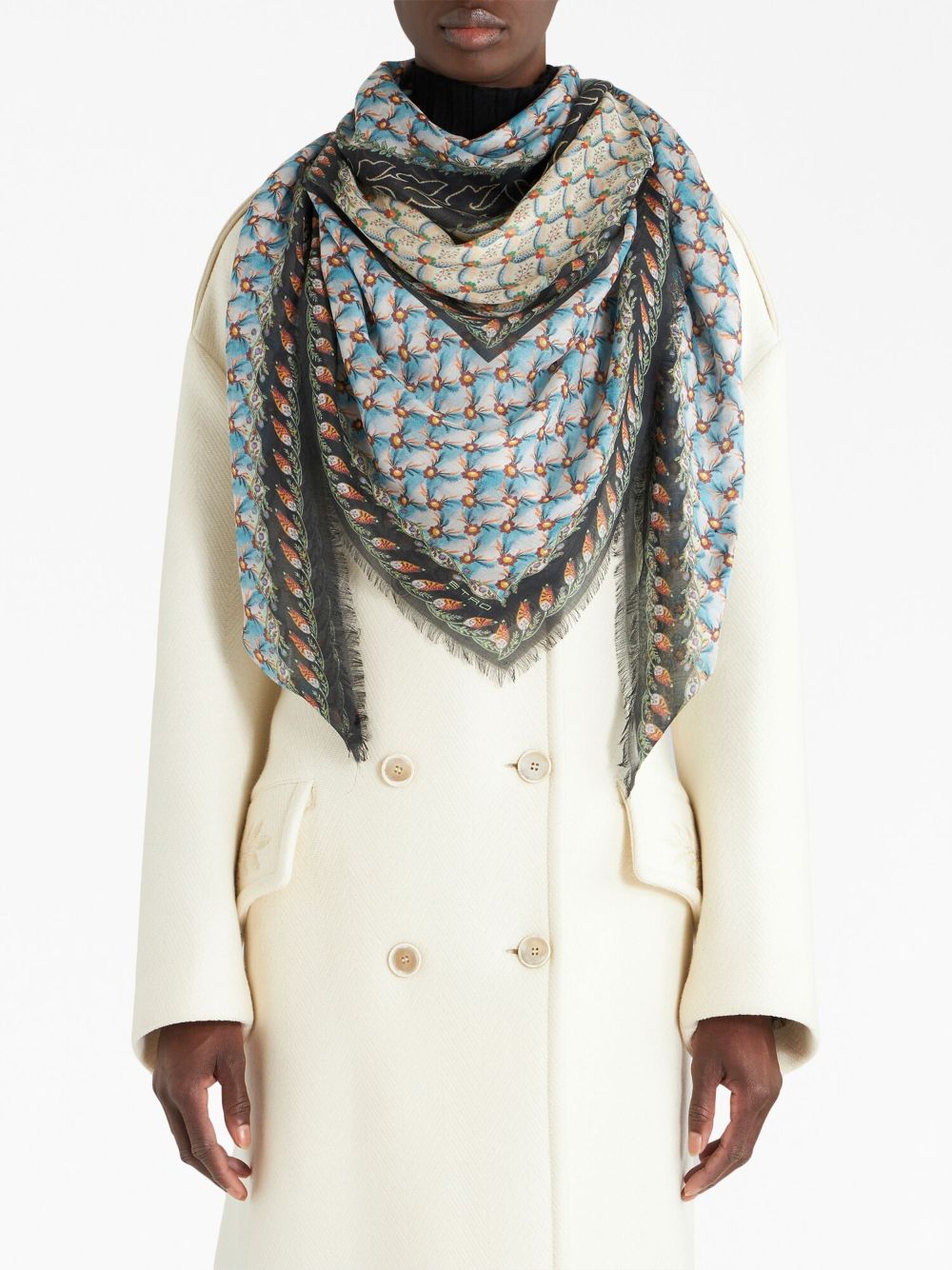 ETRO abstract-print scarf Women