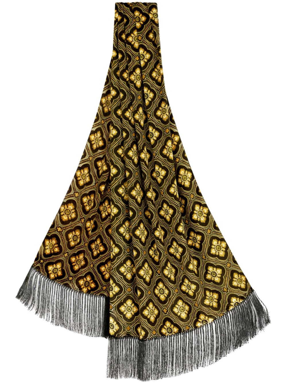 ETRO Sjaal met geometrische print Zwart