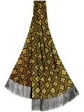 ETRO geometric-print scarf - Black