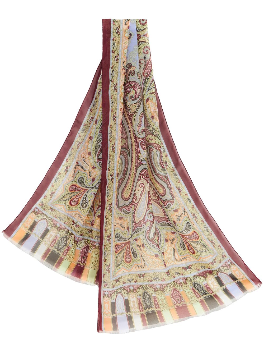 ETRO paisley-print silk scarf Women