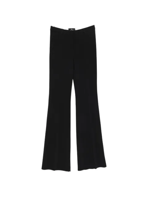 ETRO mid-rise flared trousers