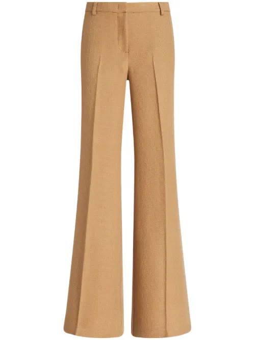 Pantalon de tailleur à plis marqués - ETRO - Modalova