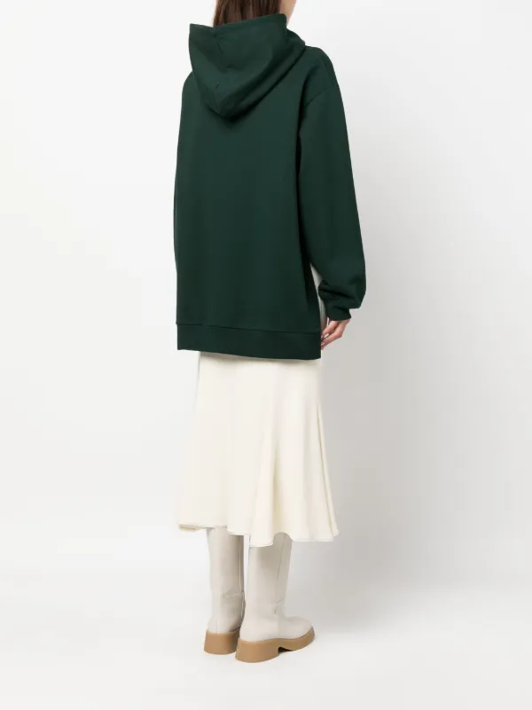 Marni logo-print Cotton Hoodie | Green | FARFETCH Marni logo-print Cotton Hoodie | Green | FARFETCH