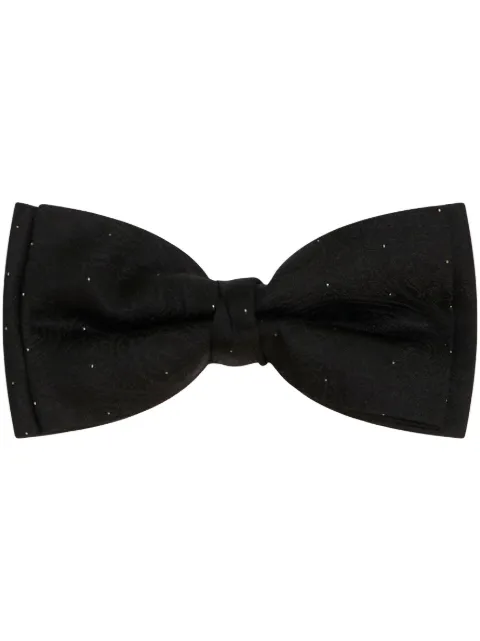 ETRO micro dot-print jacquard bow tie