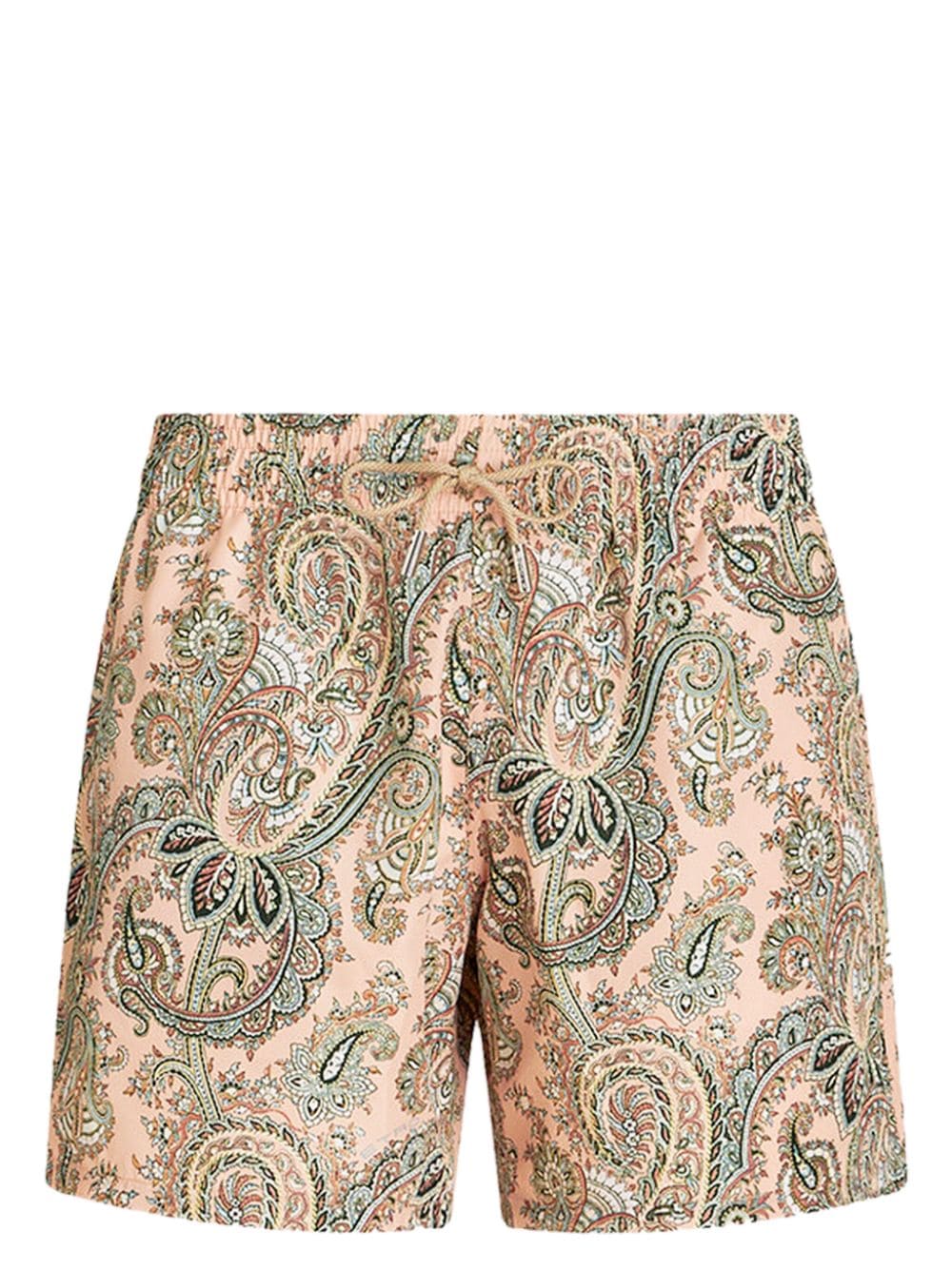 paisley-print swim shorts