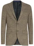 ETRO plaid-check pattern blazer - Brown