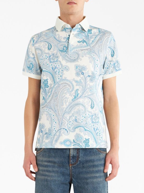 Paisley polo on sale