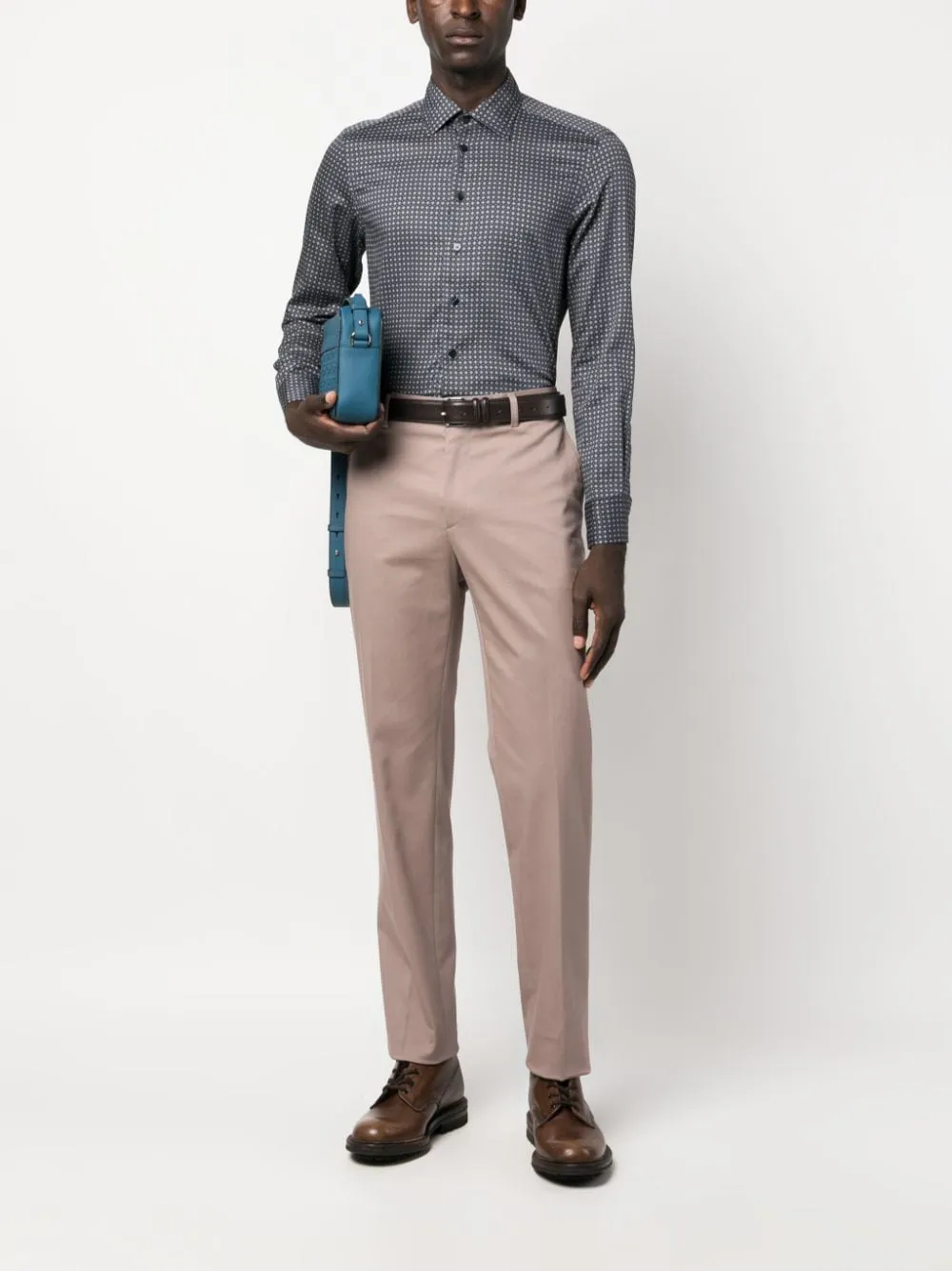 ETRO paisley print shirt - Zwart