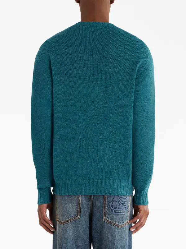 Etro カシミヤセーター M ETRO カシミアセーター | ブルー | FARFETCH JP