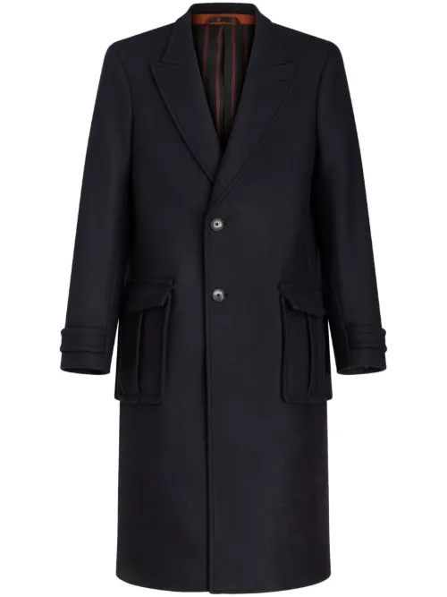 ETRO manteau mi-long - Noir - ETRO - Modalova