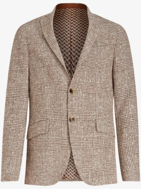 ETRO plaid-check pattern blazer
