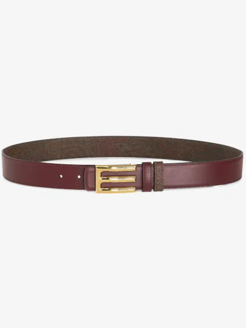 ETRO paisley-print reversible belt