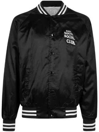 Anti Social Social Club Souvenir Bomber Jacket - Farfetch