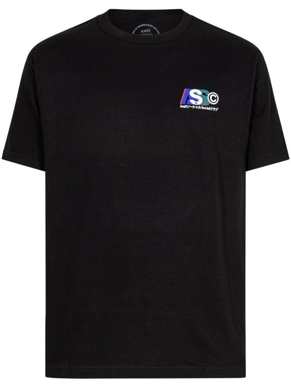 Anti social social 2024 club shirt black