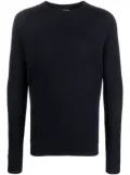 Giorgio Armani crew-neck sweatshirt - Blue