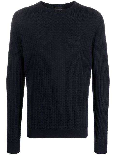 Giorgio Armani crew-neck sweatshirt Men