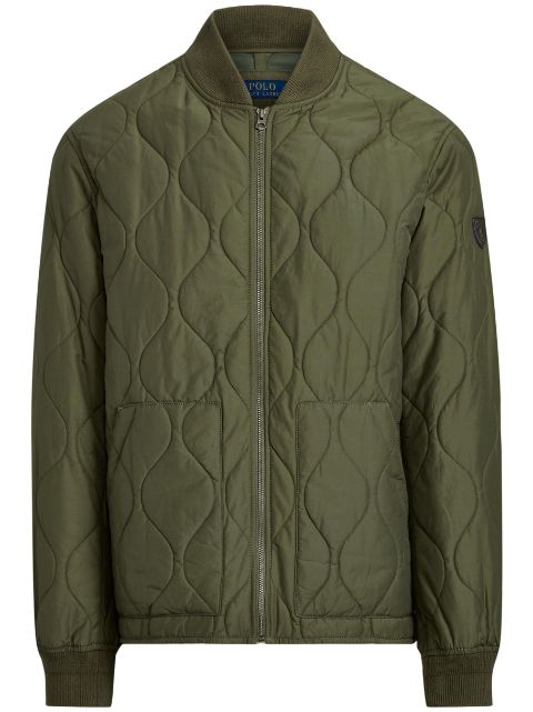 Polo Ralph Lauren logo-patch quilted jacket Men