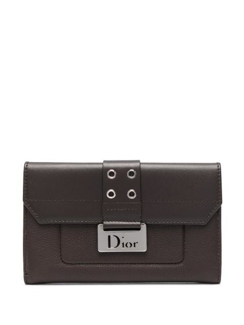 Christian Dior - 2000s pre-owned logo clasp wallet