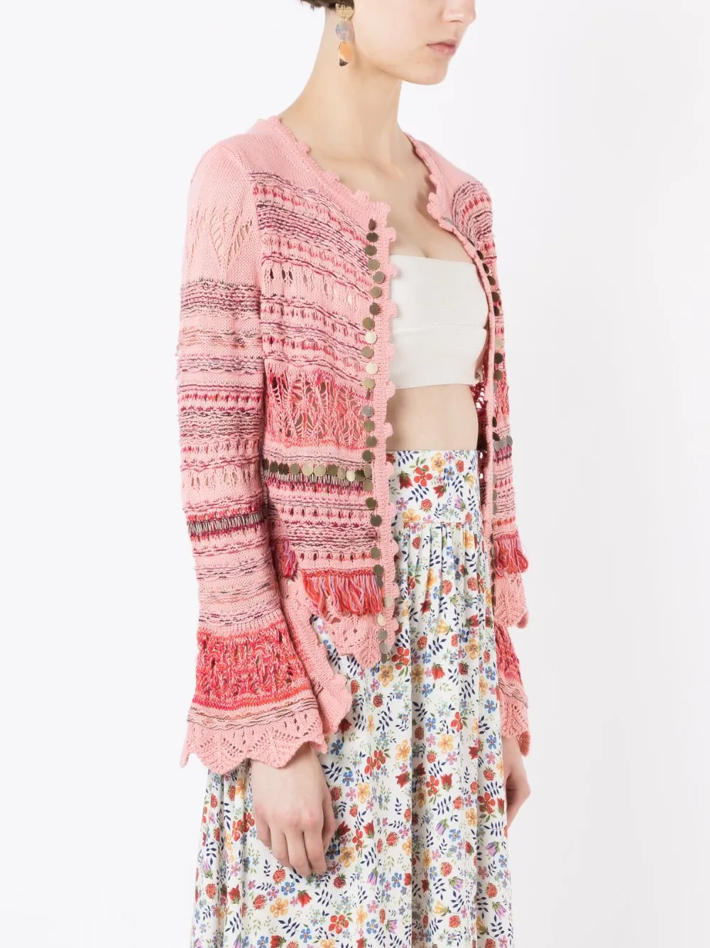 Cecilia Prado Cardigan Gina con decorazione | Maglioni | Image 3