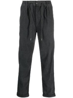 Polo Ralph Lauren fine-ribbed Drawstring Trousers - Farfetch