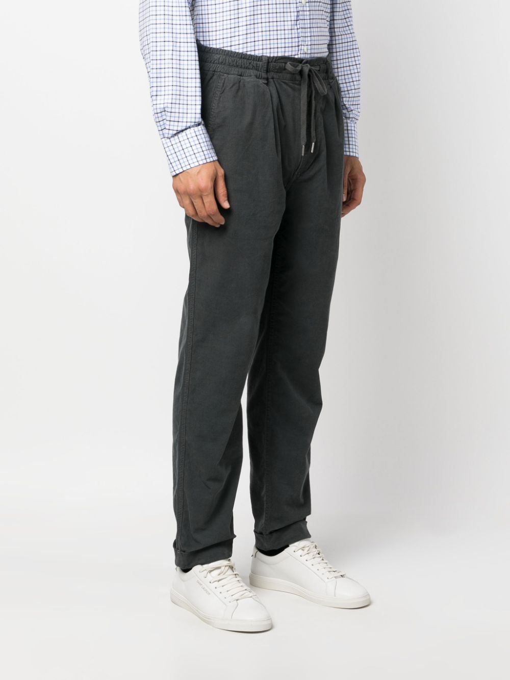 Polo Ralph Lauren fine-ribbed drawstring trousers Men