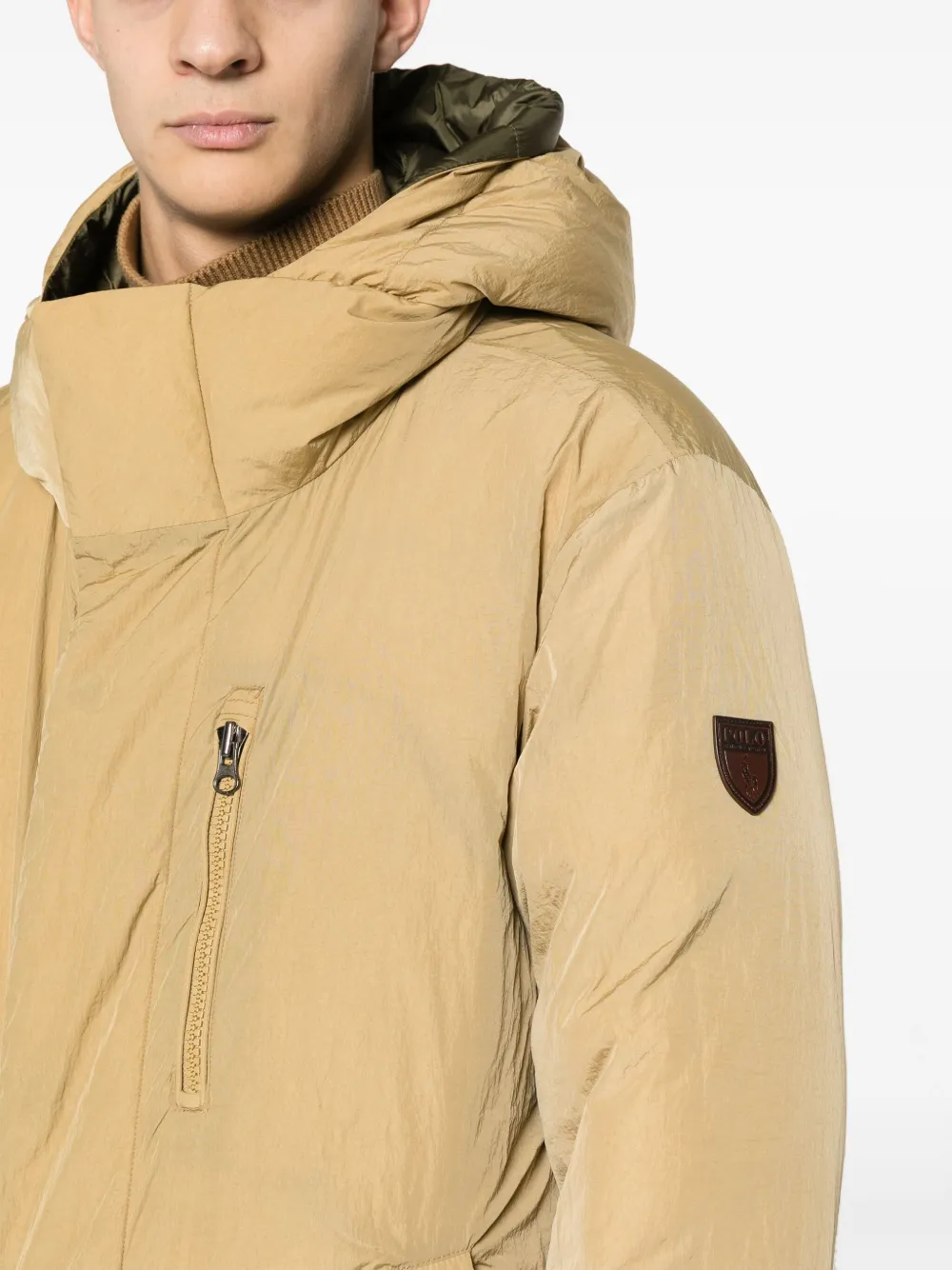 Polo Ralph Lauren logo-patch padded coat Men