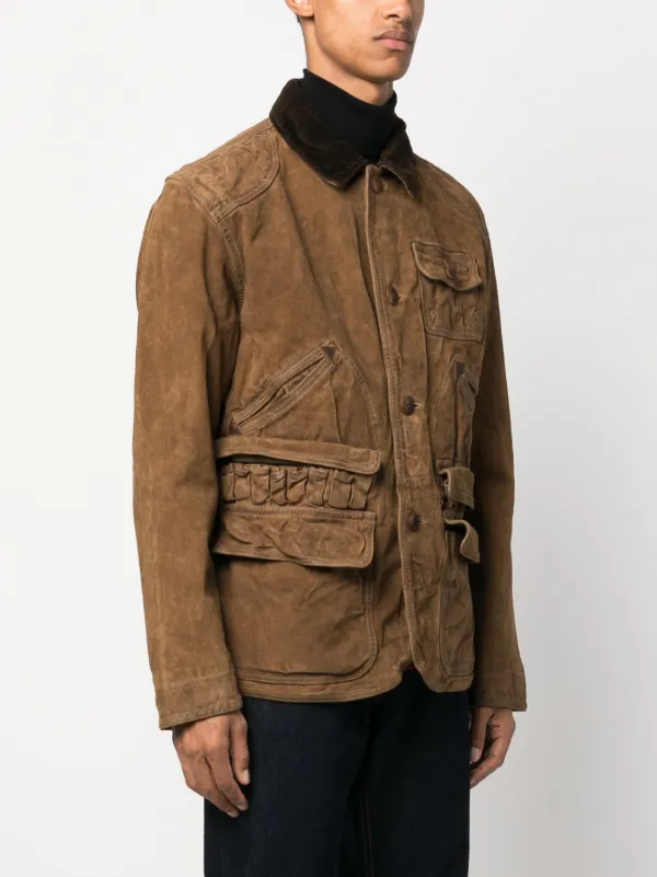 Polo Ralph Lauren Mohawk Utility Suede Jacket - Farfetch