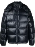 Polo Ralph Lauren Flint logo-patch puffer jacket - Blue