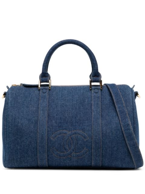 CHANEL Pre-Owned 1997 CC 2way travel bag