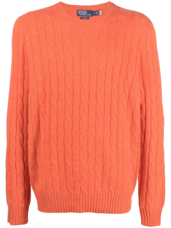 Polo Ralph Lauren cable knit Cashmere Jumper Farfetch