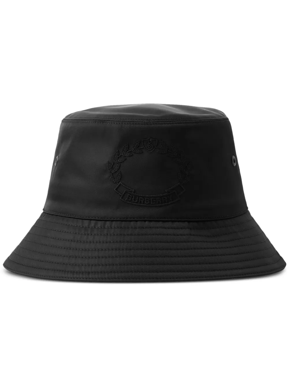 Burberry Oak Leaf Crest bucket hat – Black