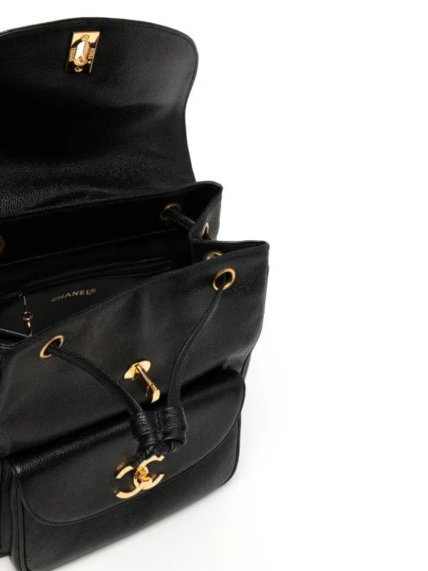 CHANEL Pre-Owned 1995 ココマーク ターンロック バックパック