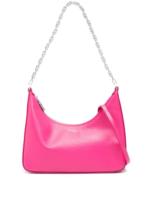 Sac porté épaule Moon en cuir - Givenchy - Modalova