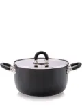 Alessi Sten Casserole 20 cm - Black