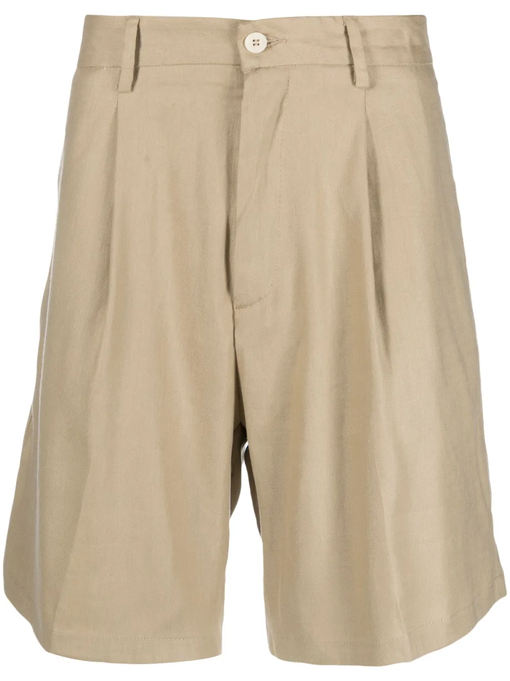 Costumein Flap-pocket Bermuda Shorts In Nude