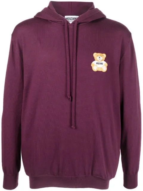 Moschino hoodie con motivo Teddy Bear 