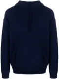 Polo Ralph Lauren wool-blend knitted hoodie - Blue