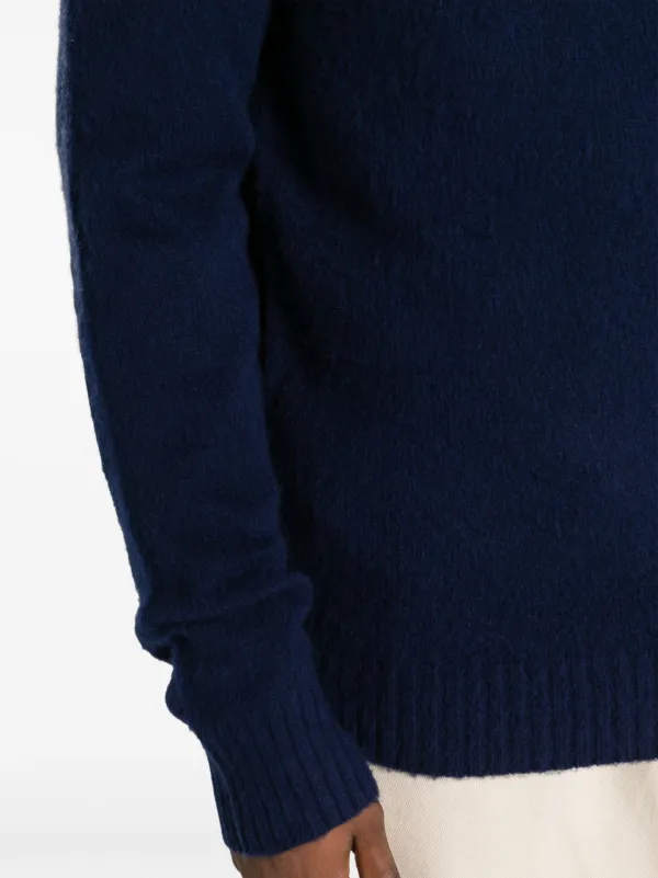 Polo Ralph Lauren crew-neck brushed-effect Jumper - Farfetch