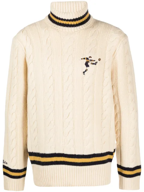 Polo Ralph Lauren suéter con logo bordado