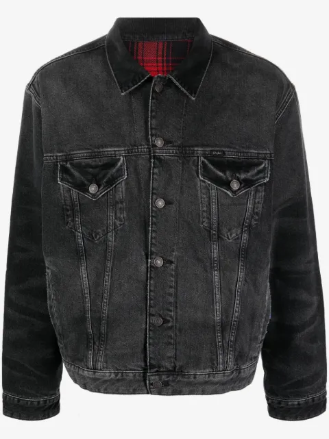 Polo Ralph Lauren reversible checked denim jacket