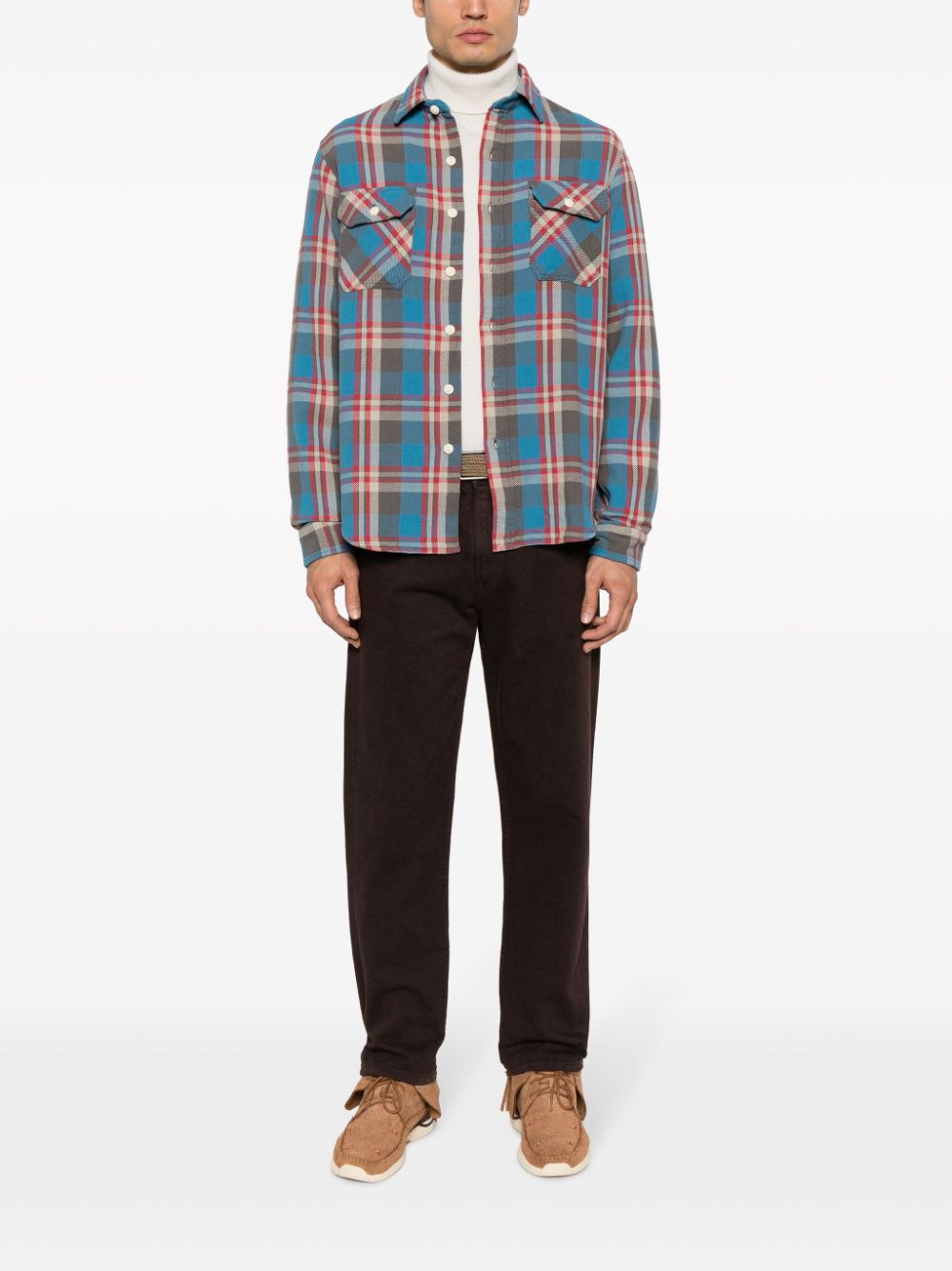 Polo Ralph Lauren plaid-check cotton shirt Men