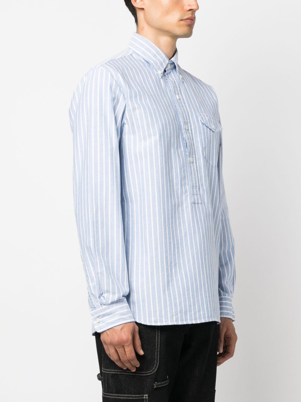 Polo Ralph Lauren stripe-pattern cotton shirt Men