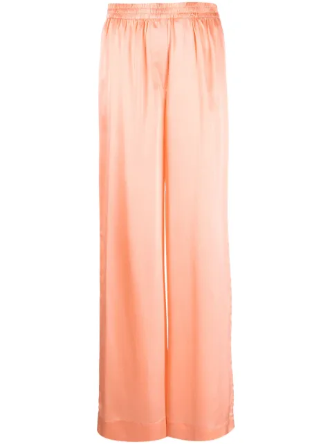 Holzweiler wide-leg silk trousers